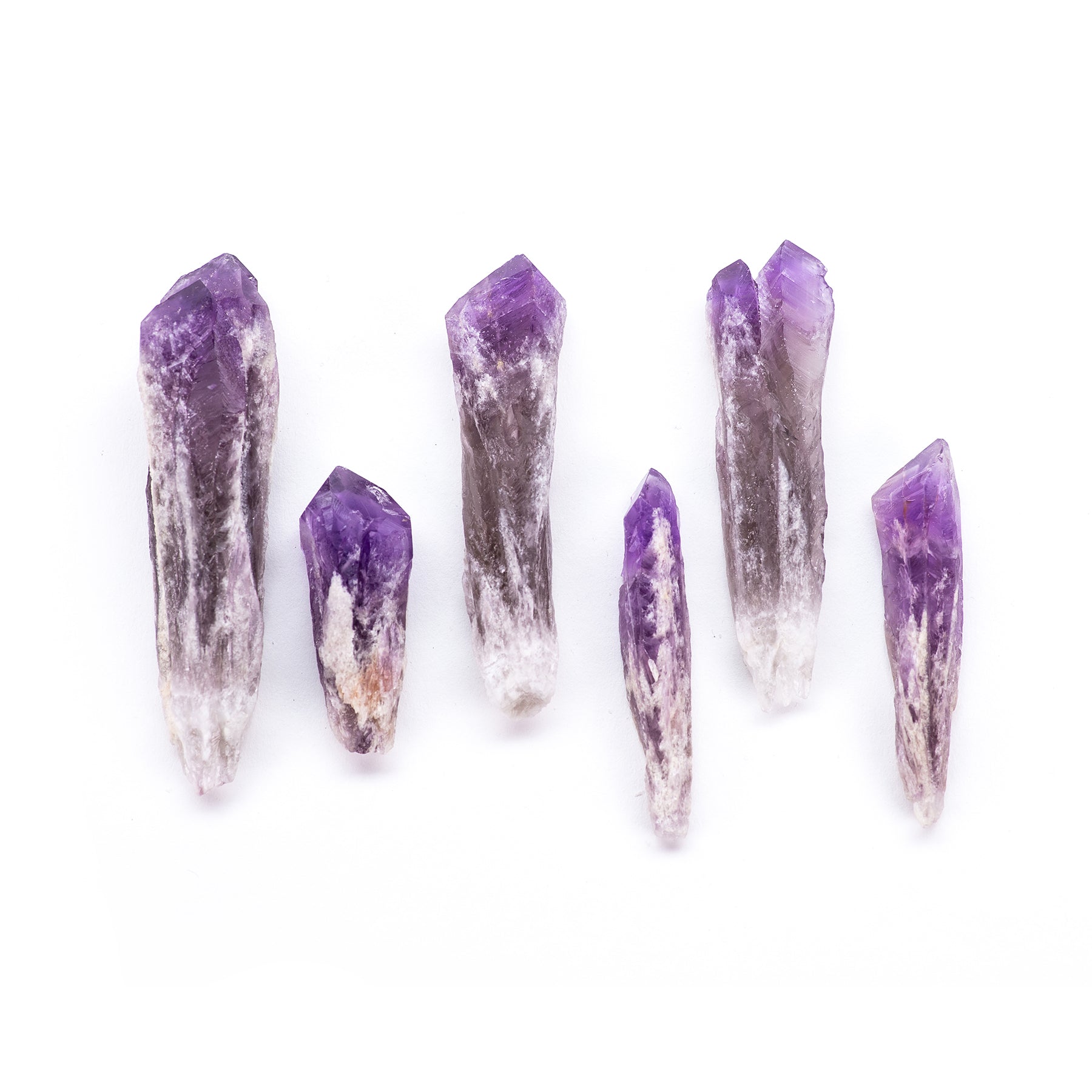 Amethyst Crystal Point - Raw Point with Root