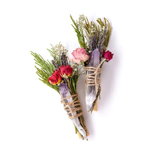 Palo Santo Flora Bundle with Amethyst Root