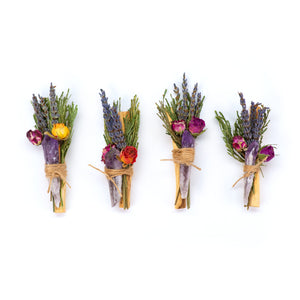 Palo Santo Flora Bundle with Amethyst Root