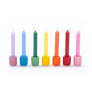 ritual candle holders assorted colors