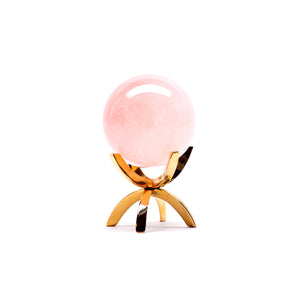 Star Rose Quartz Sphere, AA+ Quality