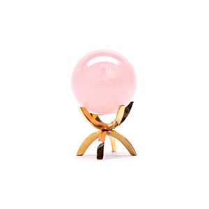 Star Rose Quartz Sphere, AA+ Quality