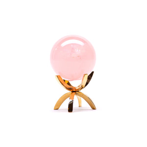 Rose Quartz Sphere, AA Quality