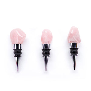 Rose Quartz Wine Stopper