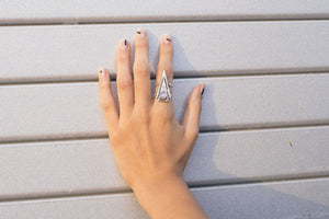 Stacked Triangle Ring