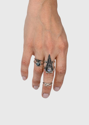 Stacked Triangle Ring