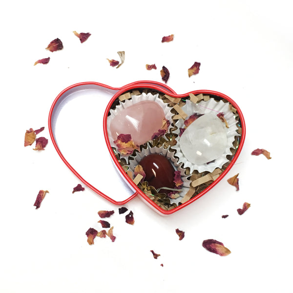Crystal Lovers Heart Tin Crystal Kit JSouthernStudio