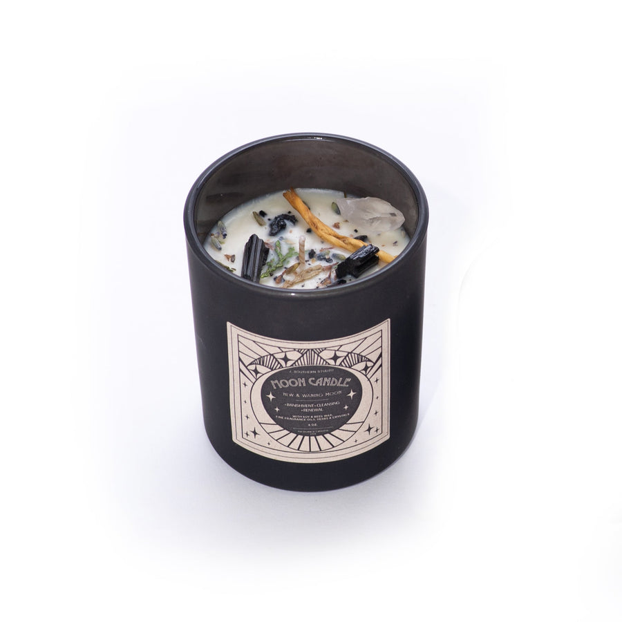 New & Waning Moon Candle